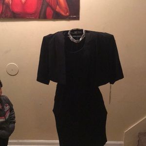 Calvin Klein dress and jacket